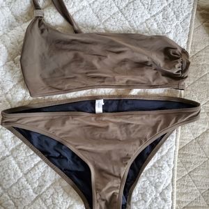 Gap body size large bikini one shoulder